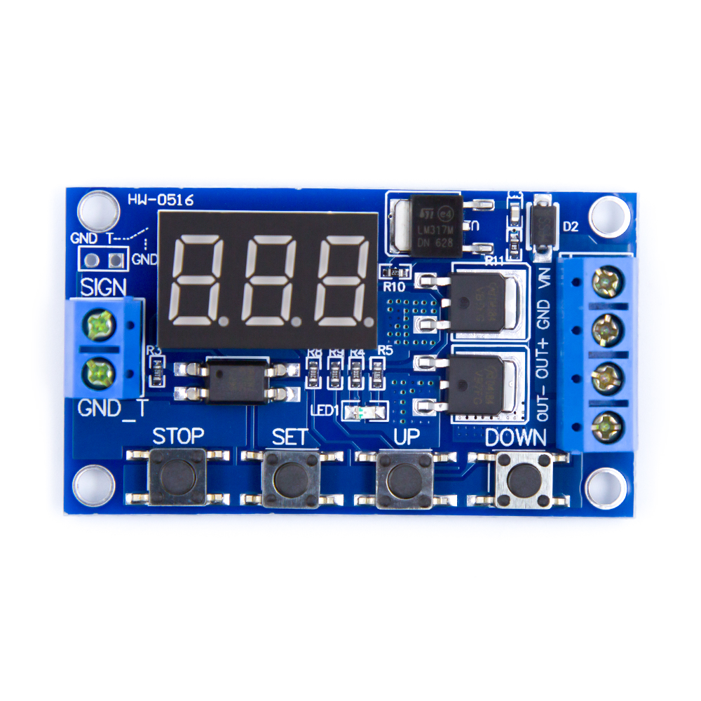 Цифровой таймер задержки 12в